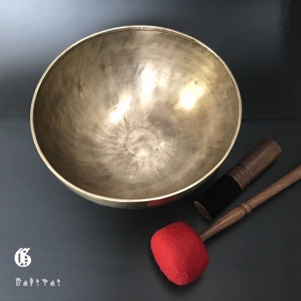 フルムーンボウル・セブンメタル／シンギングボウル Φ28.5cm【G/第3