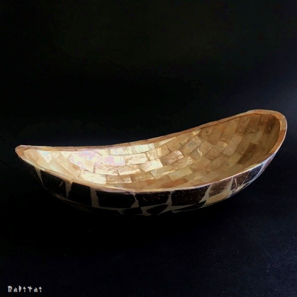 シェル小物入れ ゴールドカラー シェルのトレイ カピス貝のインテリア雑貨 小物入れ アジアンライフスタイルチャナン 公式通販