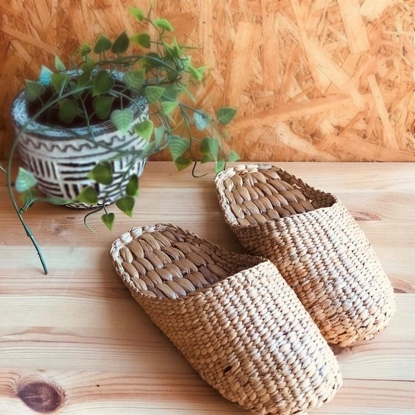 ウォーターヒヤシンスのスリッパ 【メンズ フリーサイズ】 | 靴