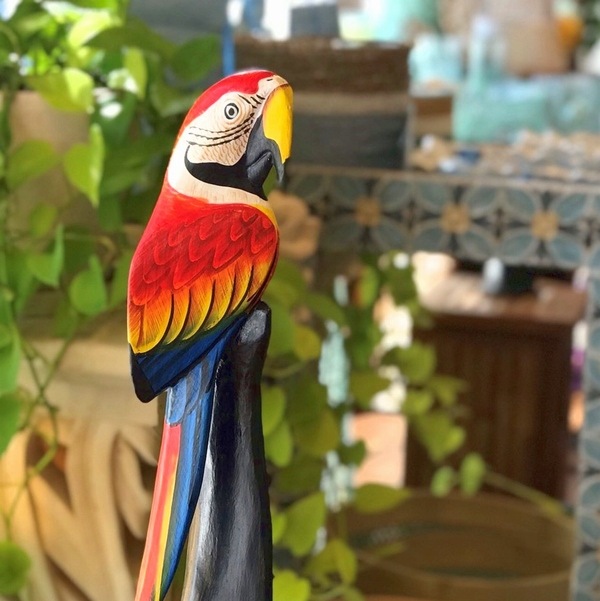 インコ 置物 オウム オブジェ トロピカル インテリア 樹脂製 375-238 楽天市場】ギフト オウムのオブジェ トリ とり インコおしゃれ 鳥の