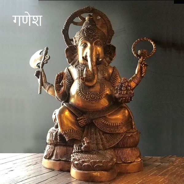 ガネーシャ像 富と商売と学問の神様／ヒンドゥー教の神様