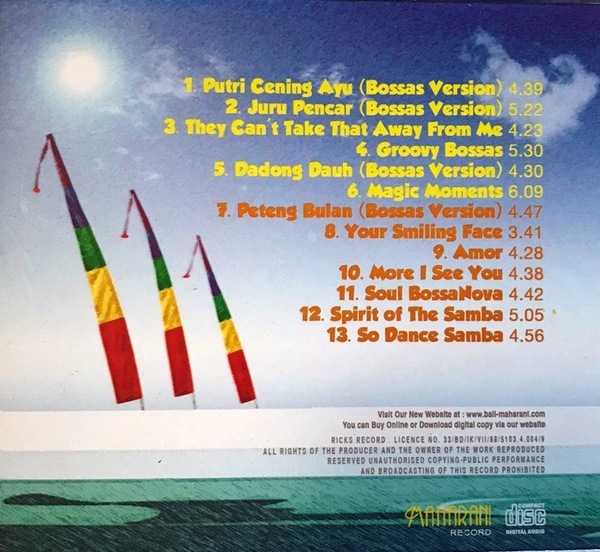 CD��BALI BossaNova�ۥХꡦ�ܥ��ΥС�������ߥ塼���å����Х���CD�ڥ쥿���ѥå��饤��OK��