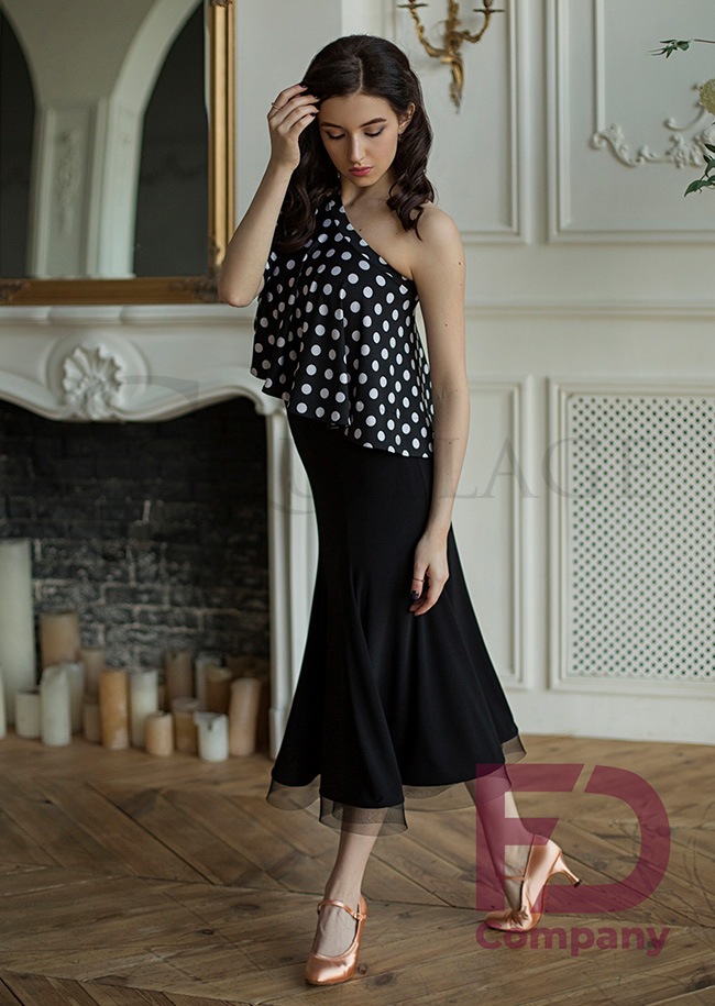 FDカンパニー ワンショルダー・フリル・ダンスレオタード | すべての