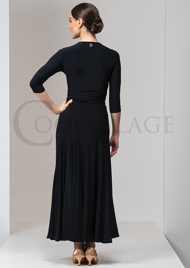 クリスアン　スカート クリスアンクローバー フレイヤ・ラテンスカート（ブラック