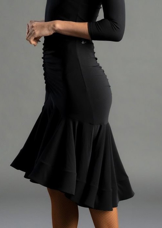 クリスアンクローバー フレイヤ・ラテンスカート（ブラック