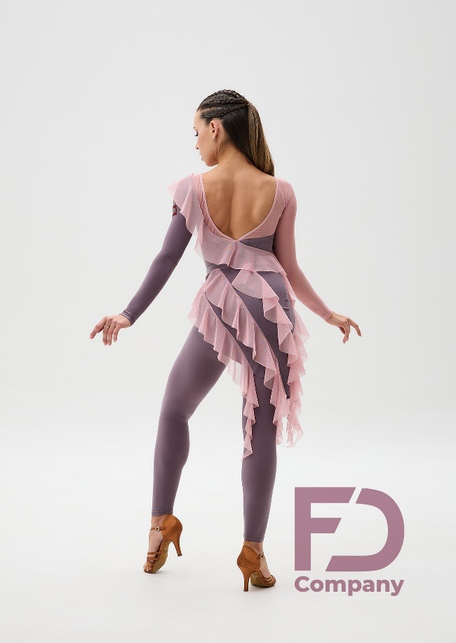 FD カンパニー ヴィエナ・オーバースカート（フィグ / ピンク