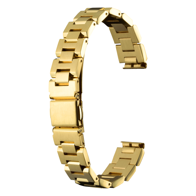 時計バンド ステンレススチール ゴールド OSB3004-G | 時計バンド