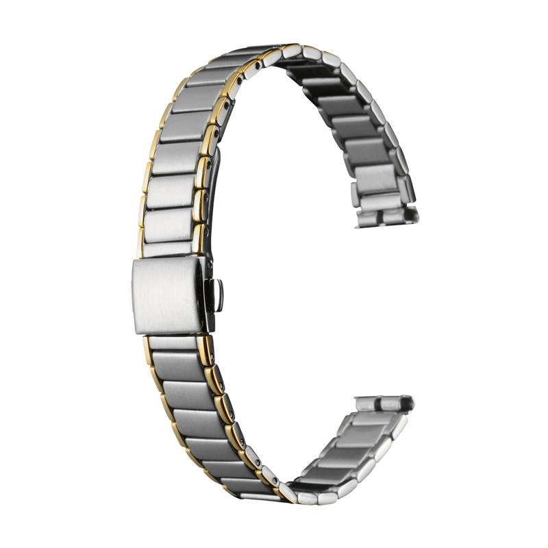 シルバー デジタル腕時計 ステンレスバンド 時計バンド ステンレススチール シルバー | 時計バンド | バンビ