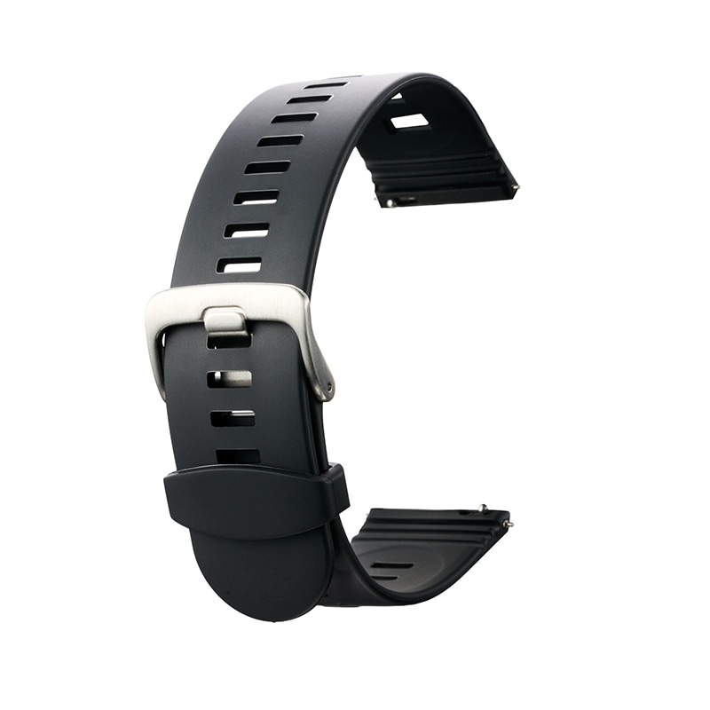 時計バンド クイックレバー ウレタン ブラック