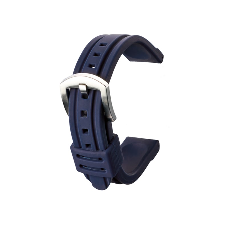 時計バンド シリコンラバー ネイビー | 時計バンド | バンビ公式