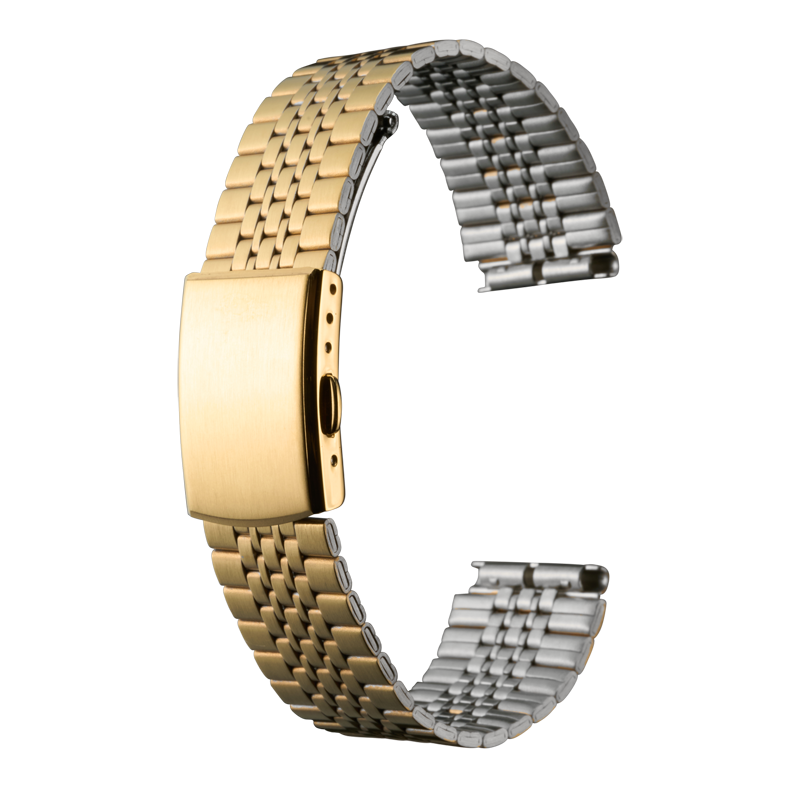 時計バンド ステンレススチール ゴールド BSBE4411G