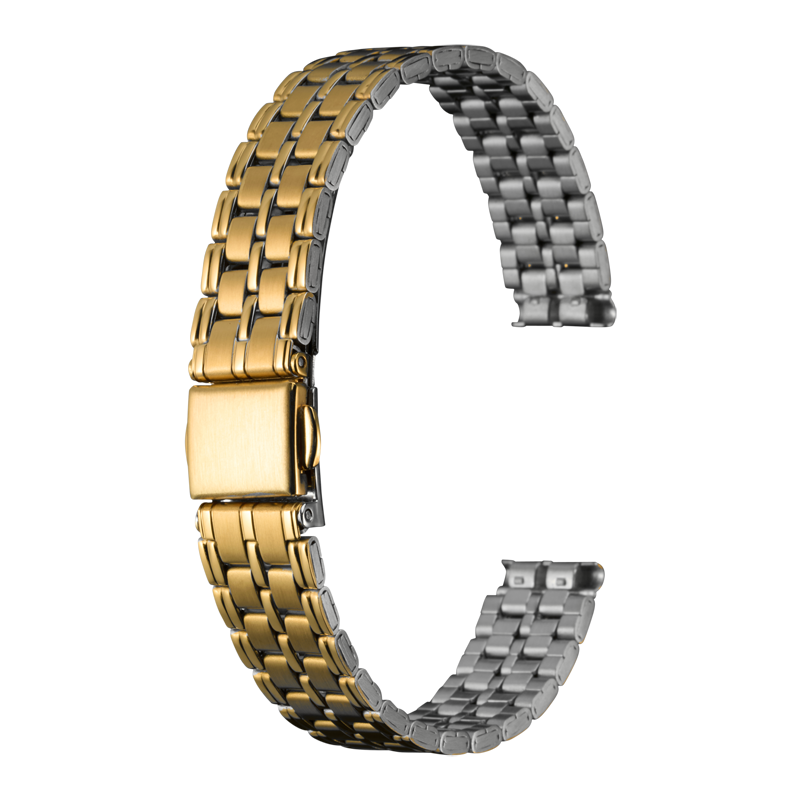 時計バンド ステンレススチール ゴールド | 時計バンド | バンビ