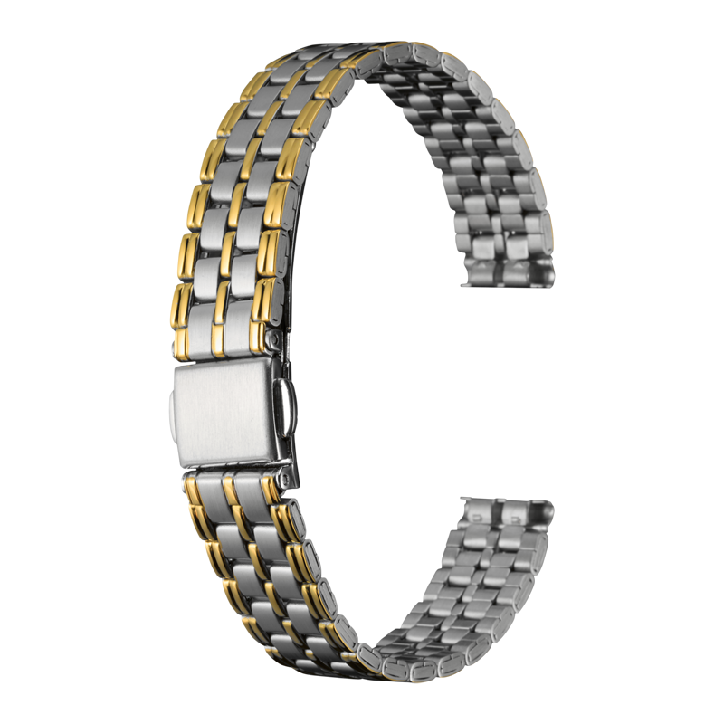 ステンレススチール 時計バンド ブレスレットスタイル 楽天市場】20mm メタル時計バンド ステンレススチール スーパー