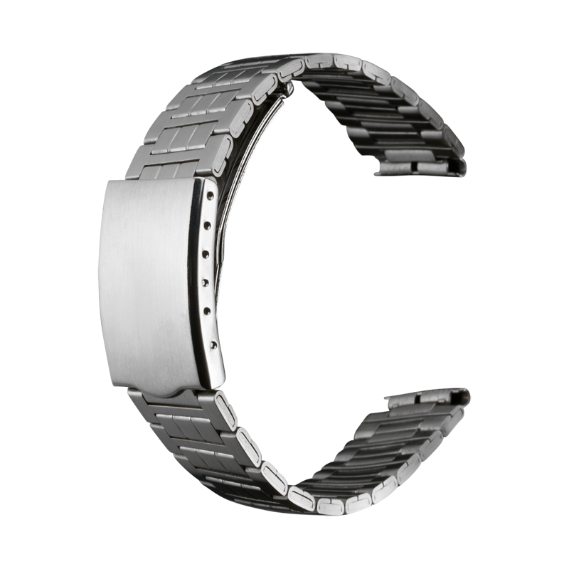時計バンド クイックレバー ステンレススチール シルバー | 時計バンド