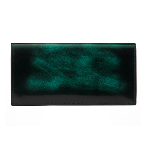 グレディア 長財布 牛革 グリーン