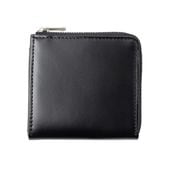 ブラックレザー コンパクト財布 グレディア コンパクト財布 松阪レザー ブラック | 革小物 | バンビ