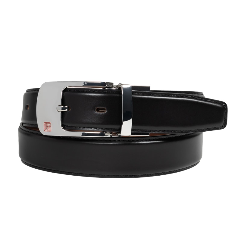 さとり 腰ベルト 松阪レザー 硯（ブラック） | 革小物 | バンビ公式