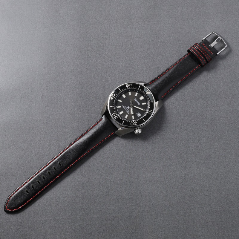 SEIKO セイコー プロスペックス対応 時計バンド スコッチガード 牛革