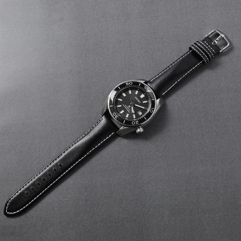SEIKO セイコー プロスペックス対応 時計バンド スコッチガード 牛革