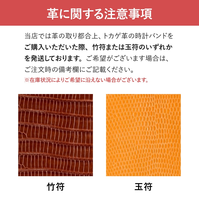 時計バンド リザード ネイビー ZTB002D | 時計バンド | バンビ公式
