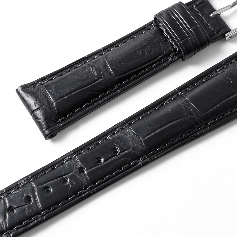 オメガ OMEGA 型押し クロコ 尾錠付き 純正 時計バンド 19mm オメガ OMEGA 型押し クロコ 尾錠付き 純正 時計バンド 19mm