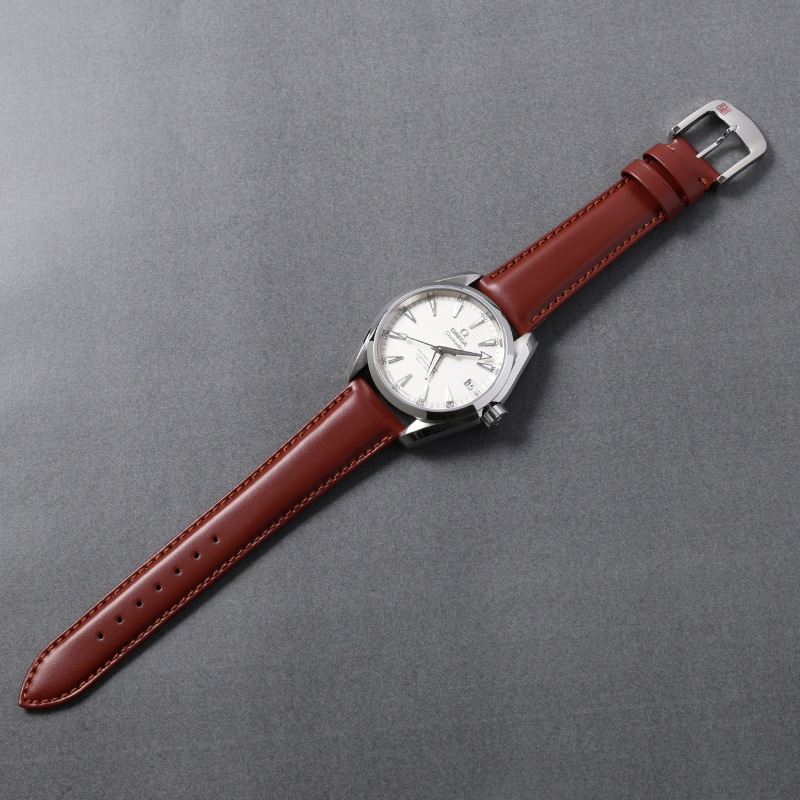 OMEGA オメガ シーマスター対応 時計バンド 松阪レザー 19mm | 時計