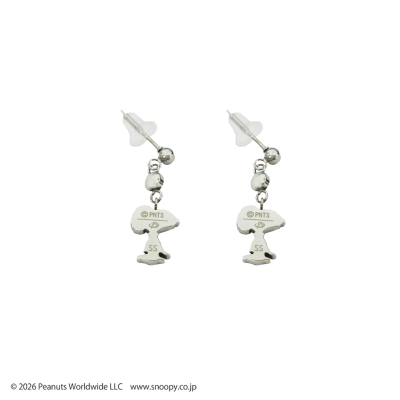 ANNA SUI PEANUTS スヌーピー　ピアス ファイテン スヌーピースウィングキュービック ピアス KLPZL0004