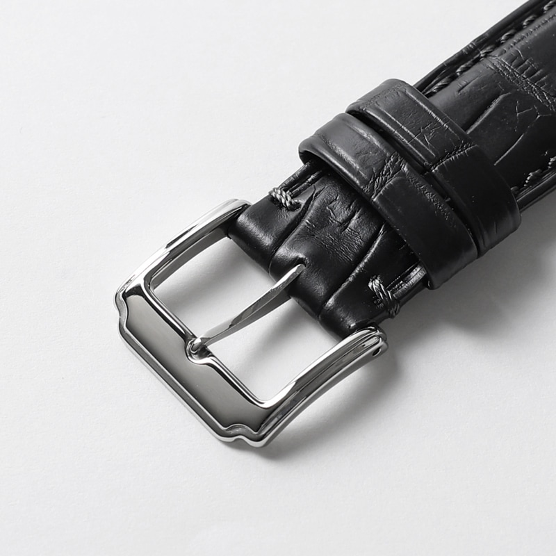BAMBI プレミアムクロコ　時計ベルト　20mm 時計バンド プレミアムクロコ グレー | 時計バンド | バンビ公式