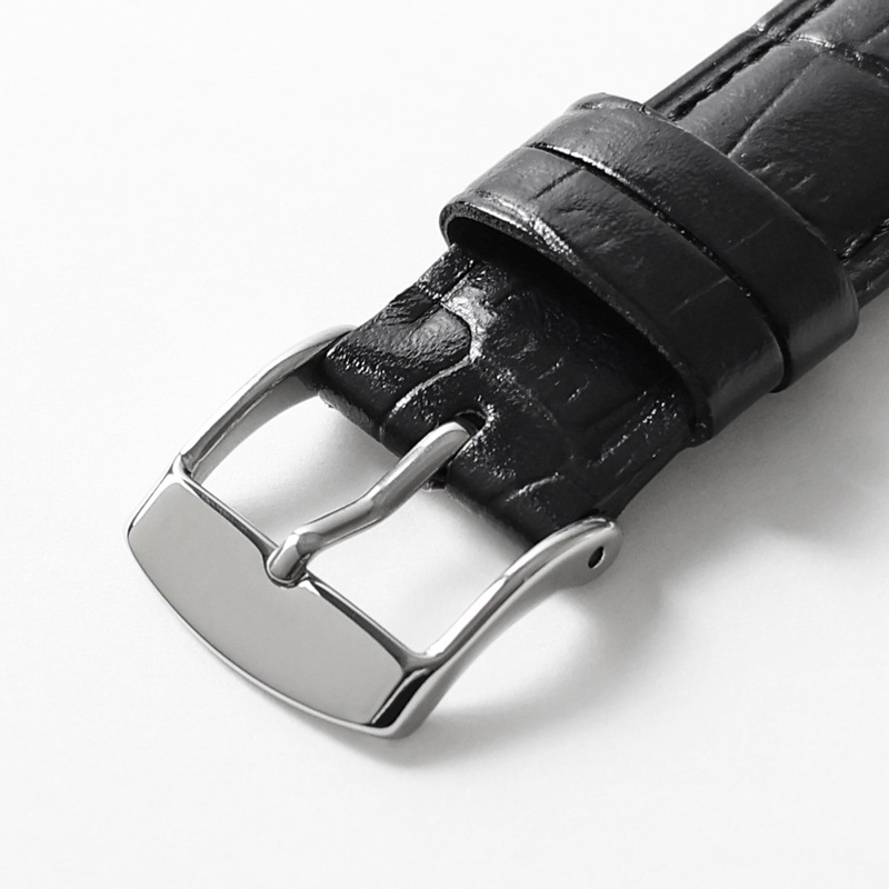 時計バンド 牛革型押し グレー | 時計バンド | バンビ公式