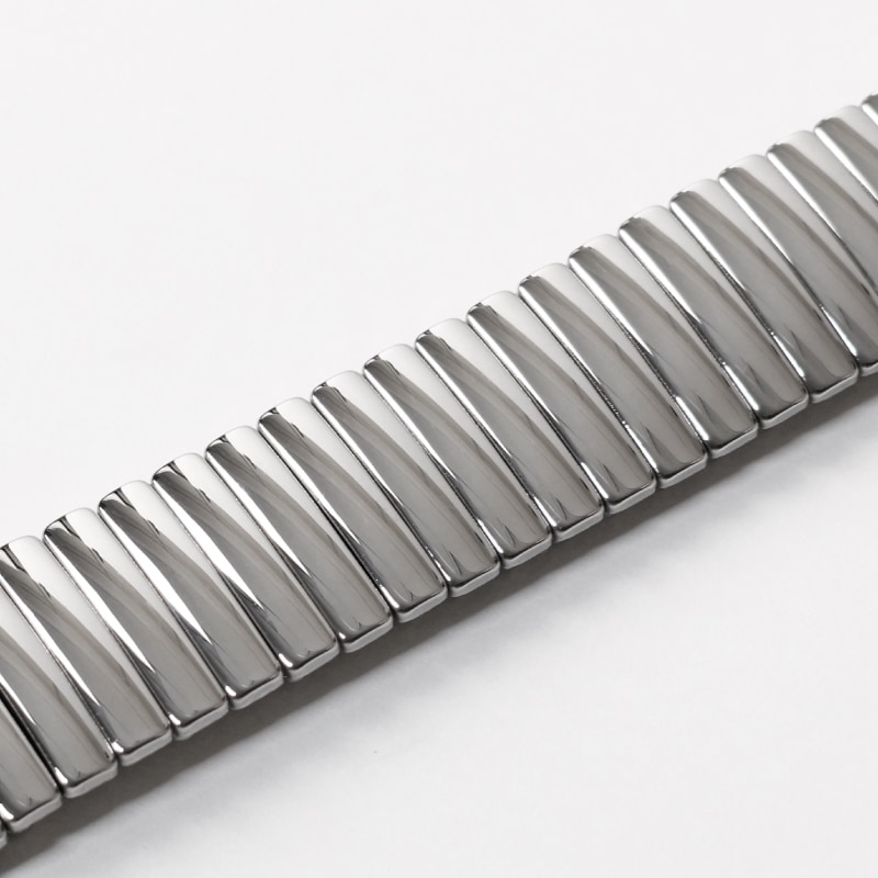 時計バンド ステンレススチール シルバー BSS1239-S | 時計バンド