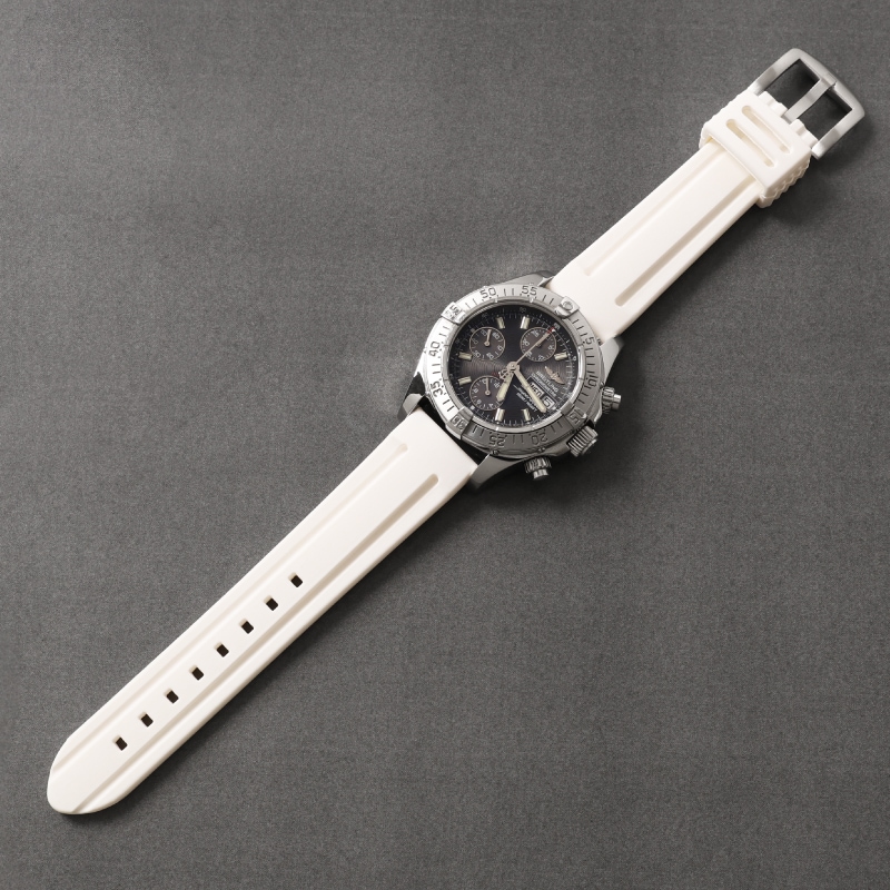 BREITLING ブライトリング対応 時計バンド シリコンラバー 20mm BG007