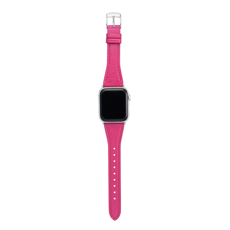 アップルウォッチバンド　ピンク アップルウォッチ用バンド 牛革 ピンク RWC036P_RWC536P | アップル