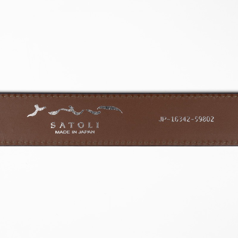 さとり 腰ベルト 松阪レザー 藍 | 革小物 | バンビ公式オンラインストア