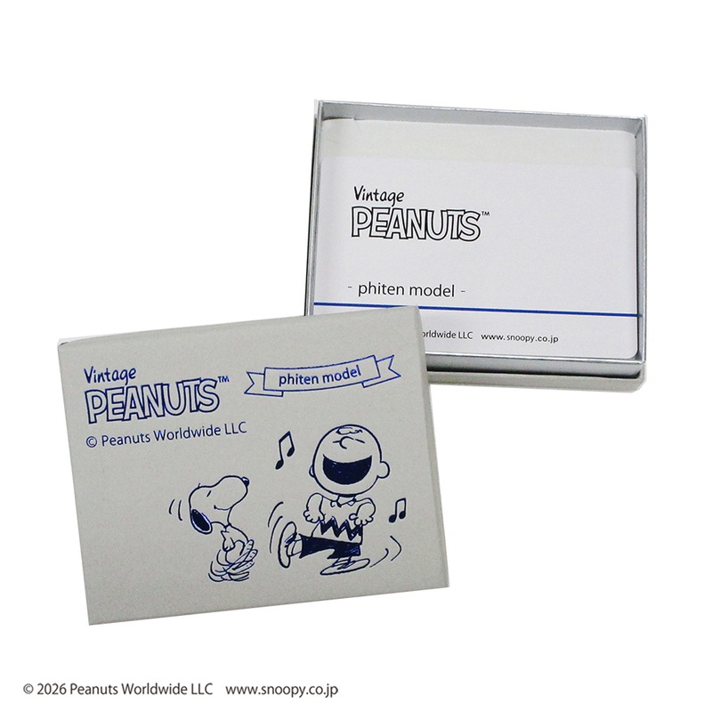 PEANUTS 「phitenモデル」スヌーピー ゆれるフックピアス KLPZL0005