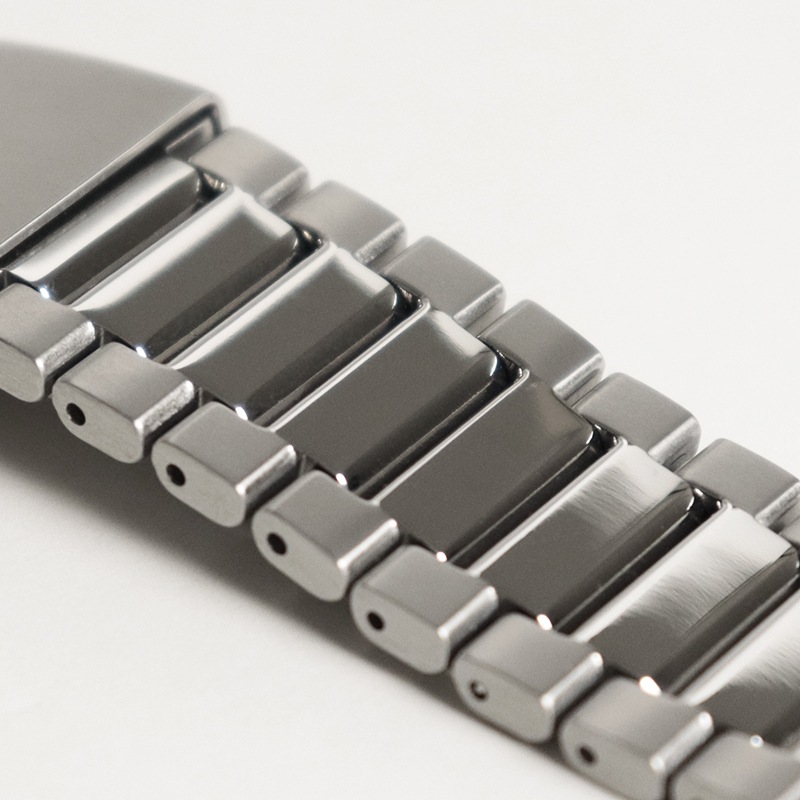 アップルウォッチ用バンド チタン シルバー RWT049H | アップル