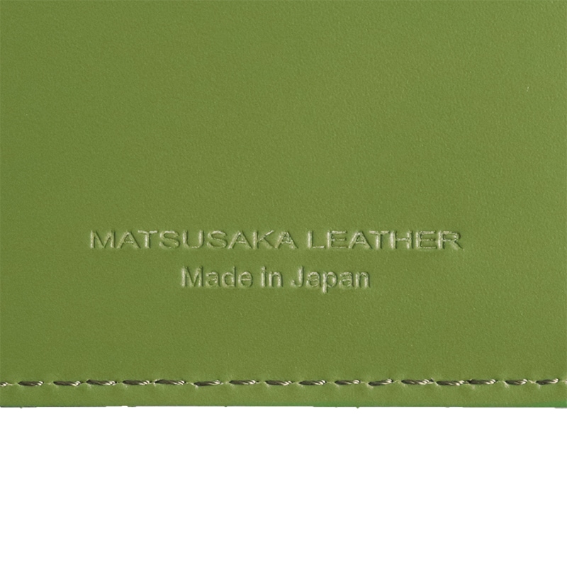 MATSUSAKA LEATHER 切り絵カードケース 松阪レザー ブルー | 革小物