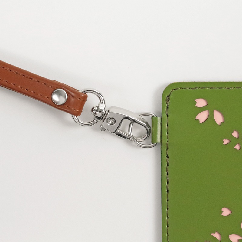 MATSUSAKA LEATHER ネックストラップ 松阪レザー ネイビー | 革小物