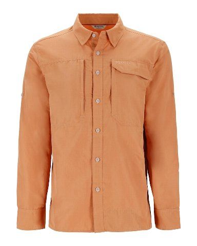 SIMMS��GUIDE��SHIRTS��ORANGE��MAPLE����������S