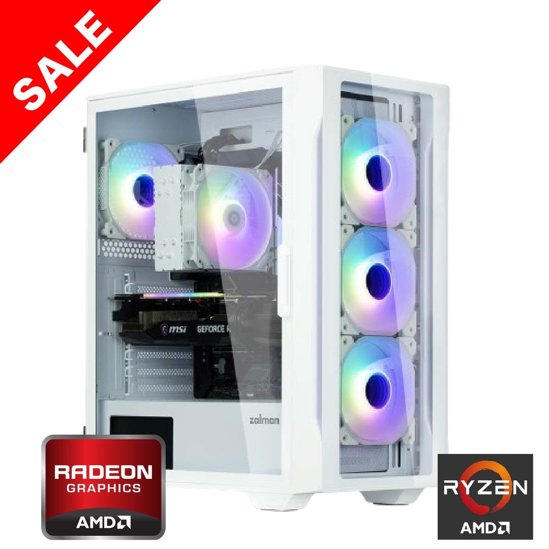 Ryzen 5 5500 RTX5050 | BD2 White | BANDAL GAMING