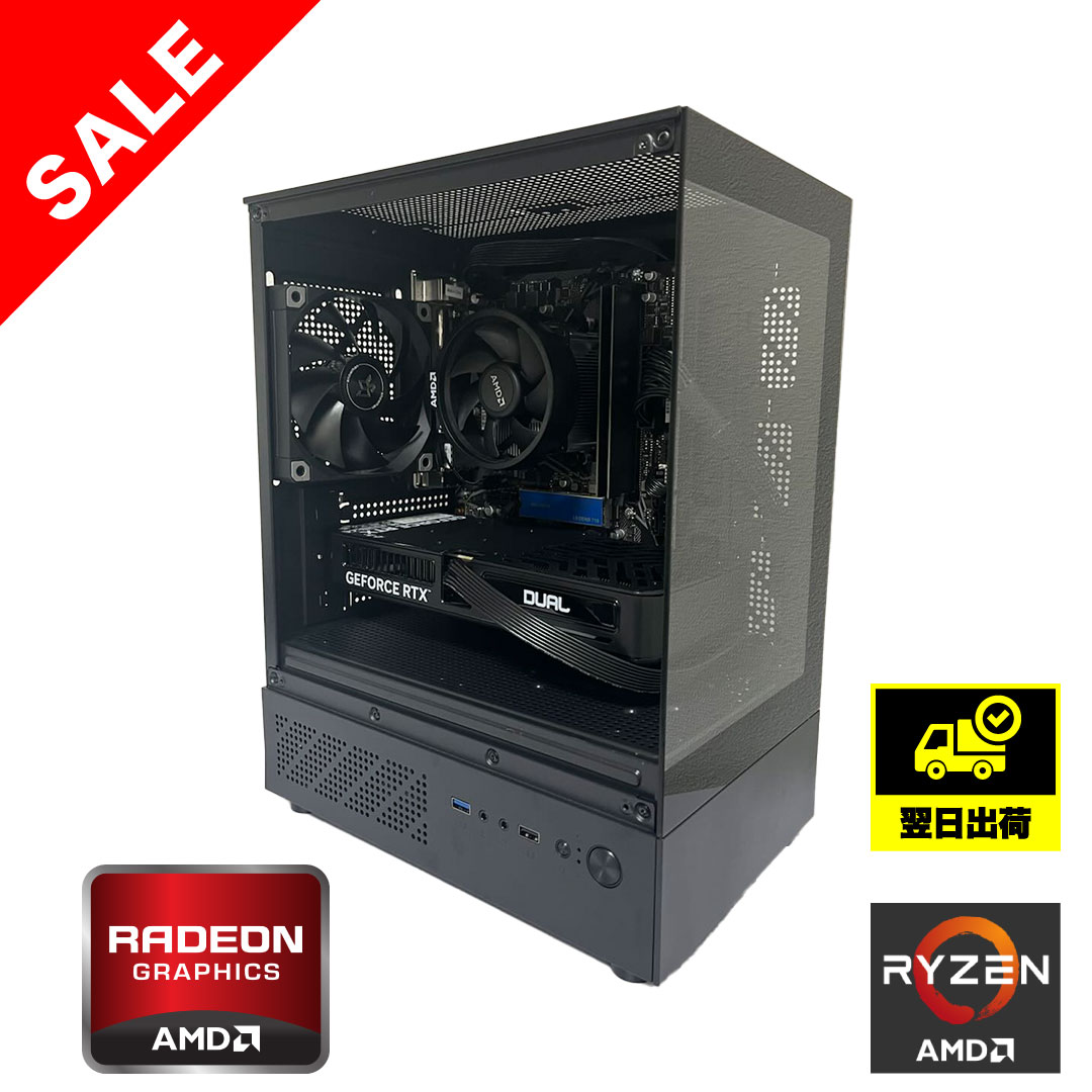 翌日出荷】Ryzen 7 5700X RTX5070 | ZALMAN P30(b) | BANDAL GAMING