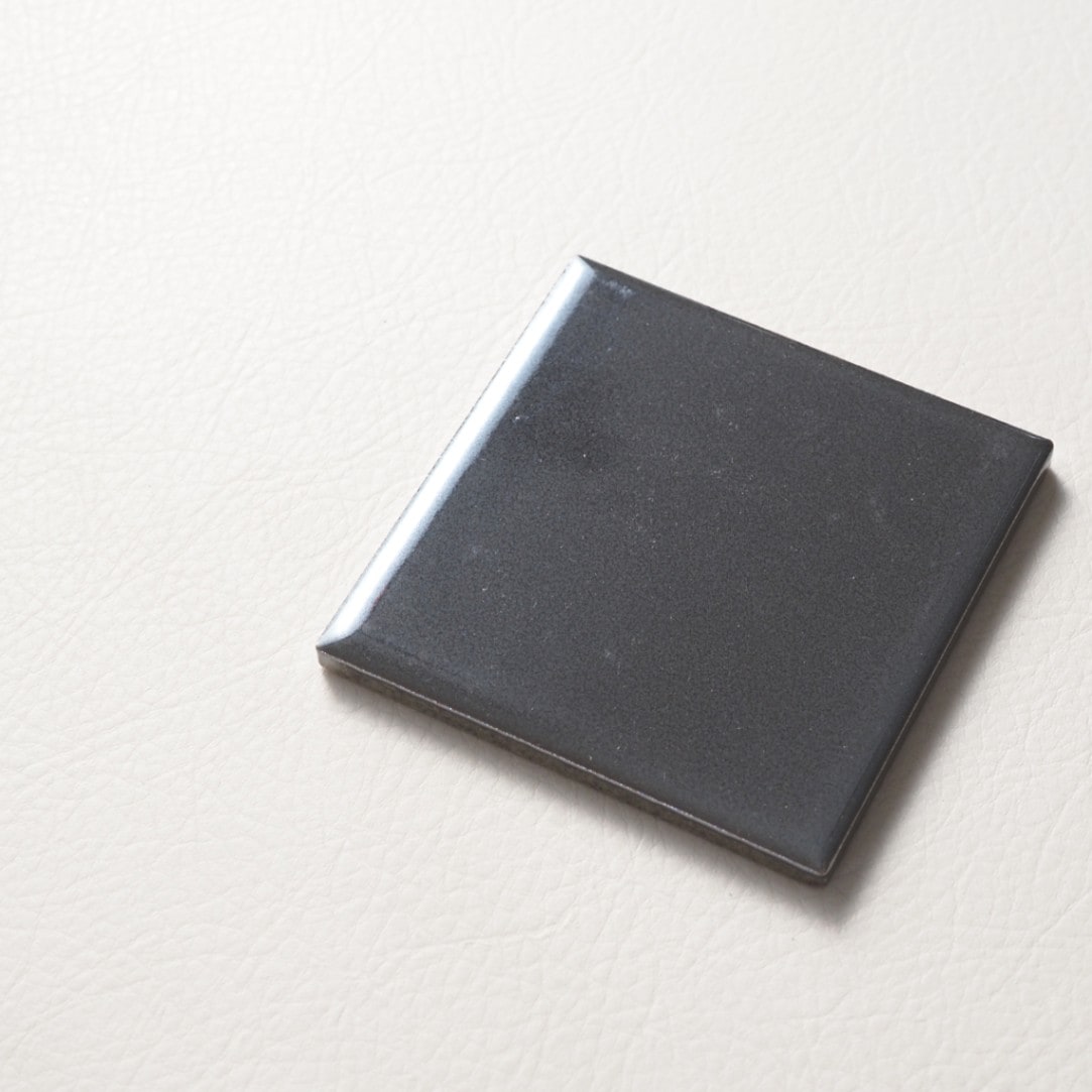 銀 タイル 75x75mm ＜銀色75角＞4枚セット