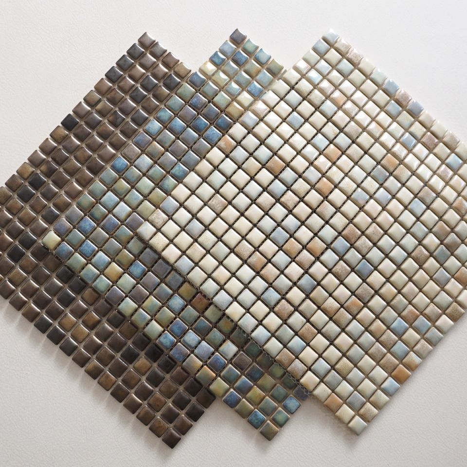 タイル 15mm角 フルシート ＜ルミナス＞全3色