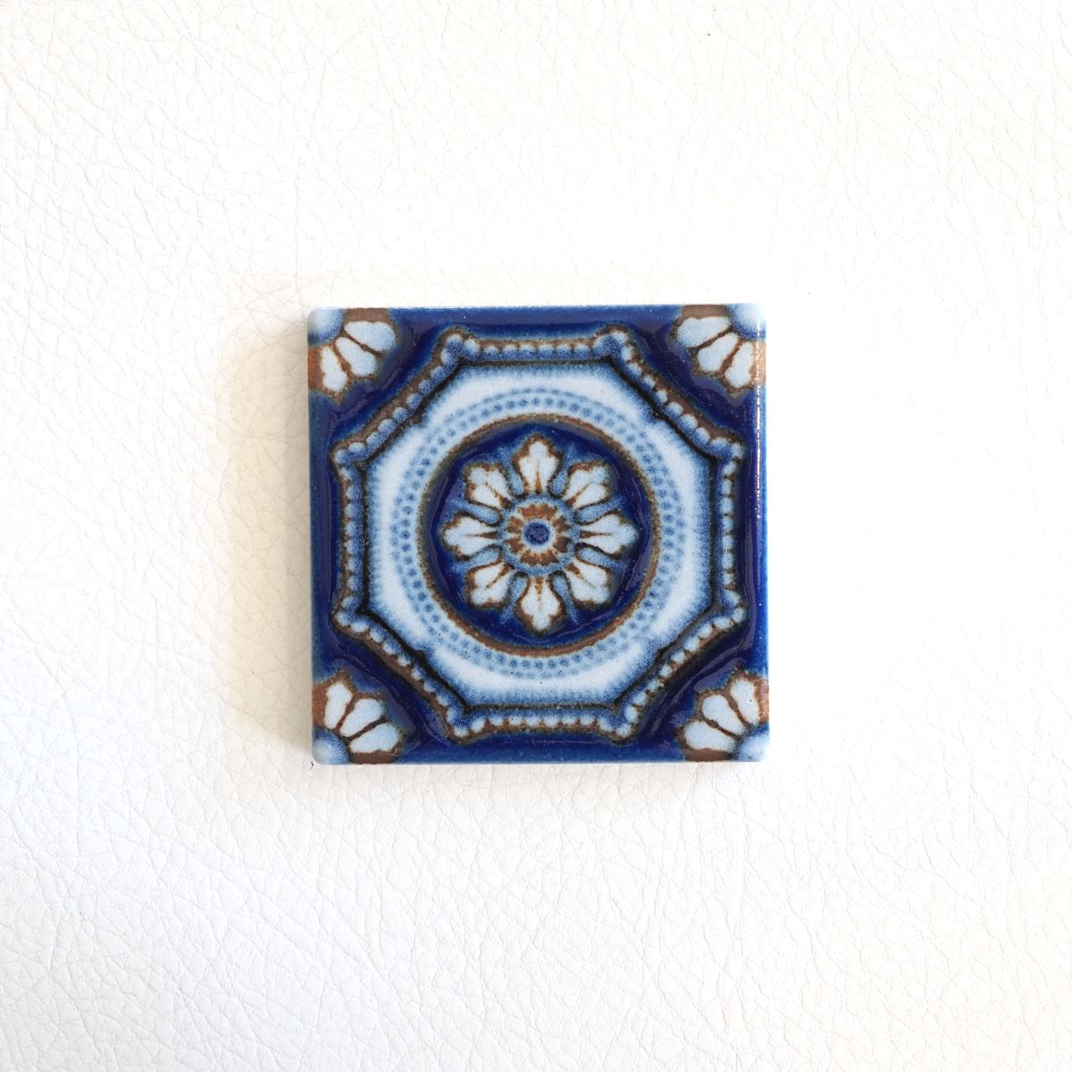 タイル 柄もの 58x58mm ＜カッセ＞ 4色｜B&D minoyaki