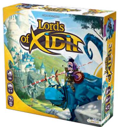 クシディット王国記　ボードゲーム　レア クシディット王国記/Lords of Xidit - ボードゲームレビュー