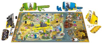 クシディット王国記　ボードゲーム　レア クシディット王国記/Lords of Xidit - ボードゲームレビュー