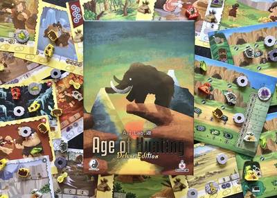 狩猟の時代 Age of Hunting DX版 ボードゲーム 美品 狩猟の時代デラックス、名古屋のボードゲームショップ、ゲーム