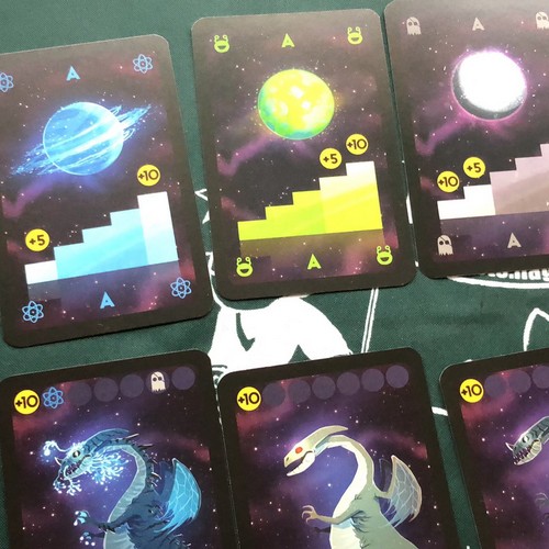 スペースドラゴンズ、名古屋のボードゲームショップ、ゲーム