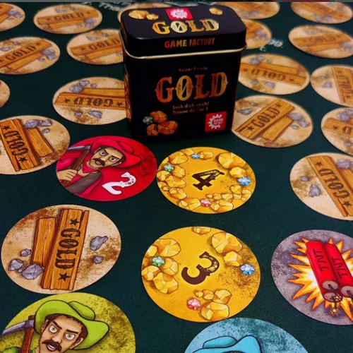 缶入りゴールド（ドイツ語版）、名古屋のボードゲームショップ、ゲーム