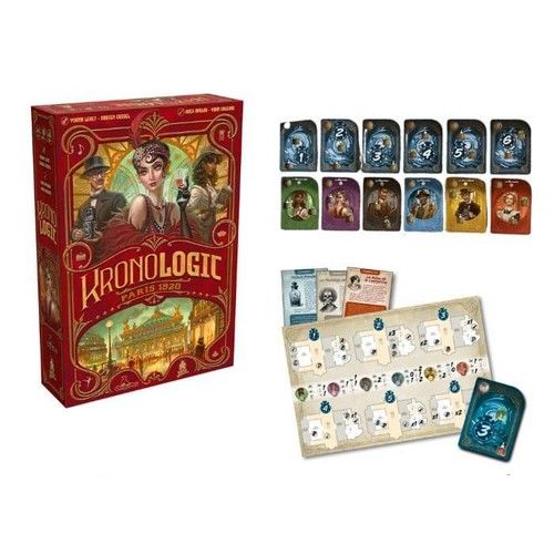 クロノロジック：パリ1920日本語版、名古屋のボードゲームショップ