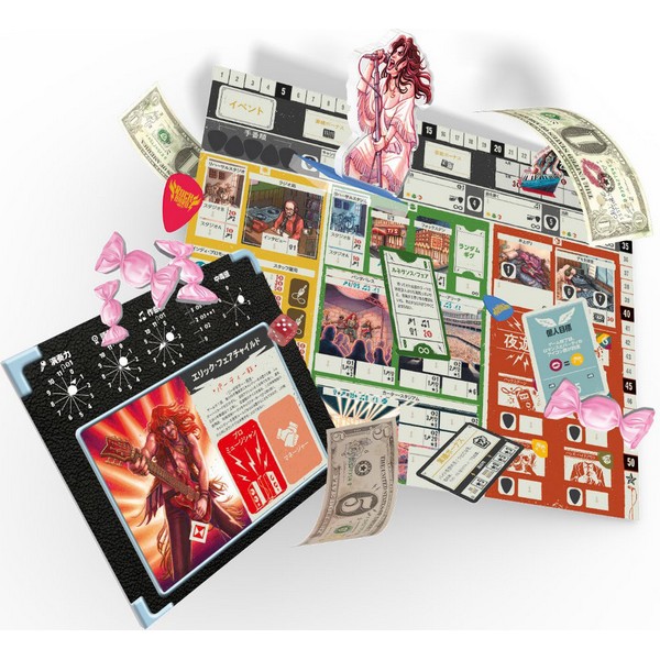 ロックハード1977日本語版、名古屋のボードゲームショップ、ゲーム